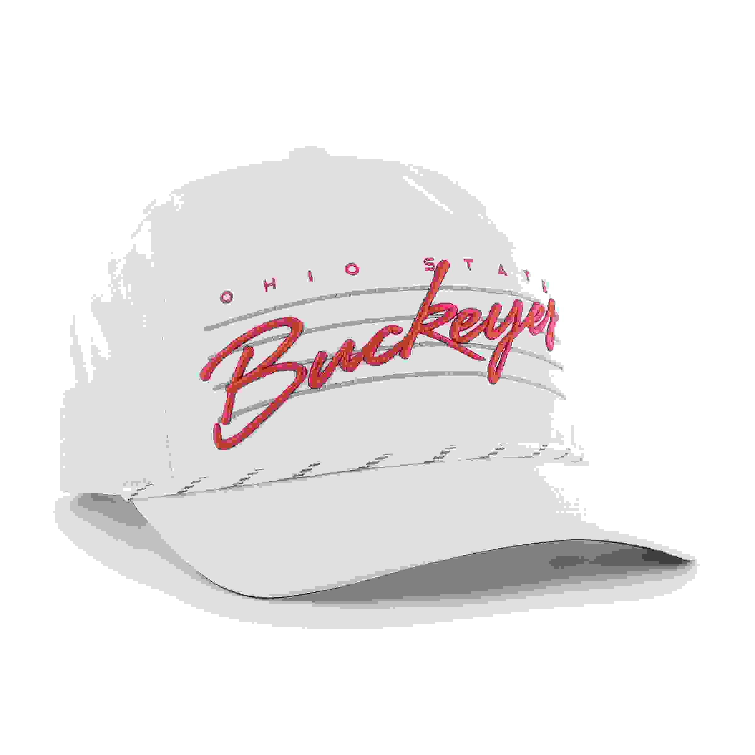 47 Ohio State Buckeyes Fairway Hitch White Snapback Hat